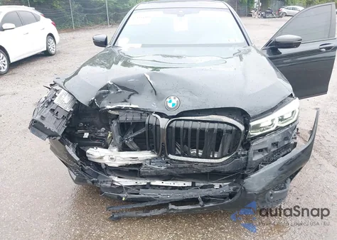 2021 BMW 740I z USA, uszkodzony, nr VIN WBA7T2C0XMCF73506
